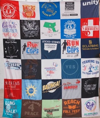 american quilt co T-shirt blanket