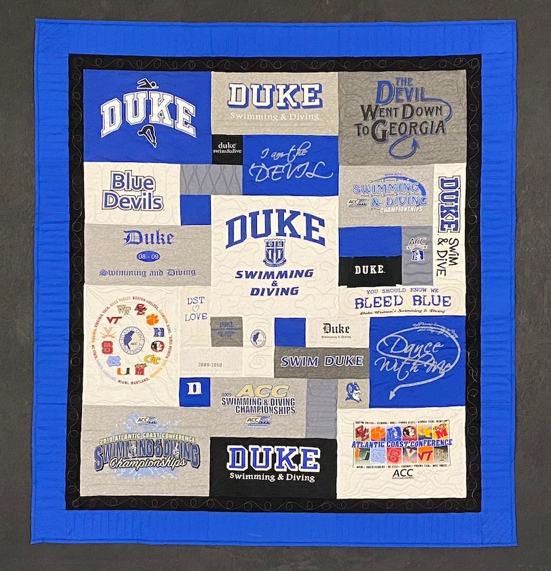 duke Too Cool T-shirt Quilt