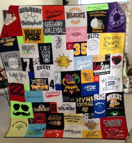 Kellie's T-shirt Quilt