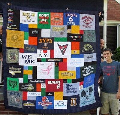 Too Cool T-shirt quilts graduation T-shirt quilt