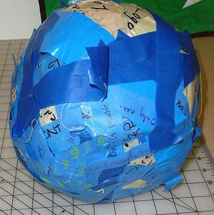 This is the second tape ball we have made. Don't box in what you want to use. X out what you don't want used.