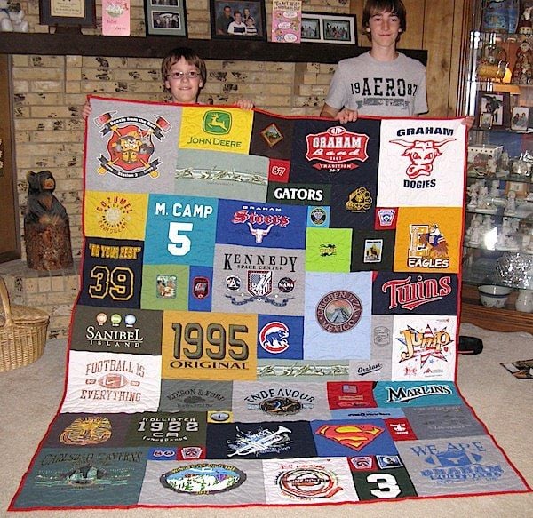 family  T-shirt quilt