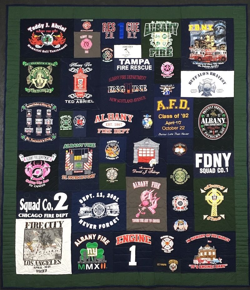 Fire house quilt