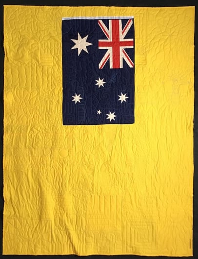 flag on Back 1