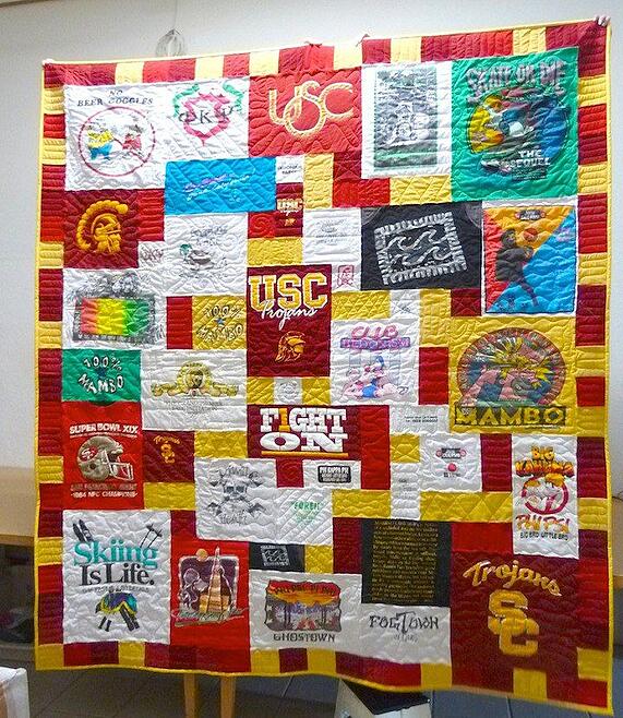 Cool tee shirt quilt