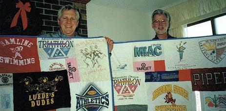 Memorial quilts by Too Cool T-shirt Quilts