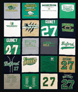 Campus Quilt T-shirt quilt